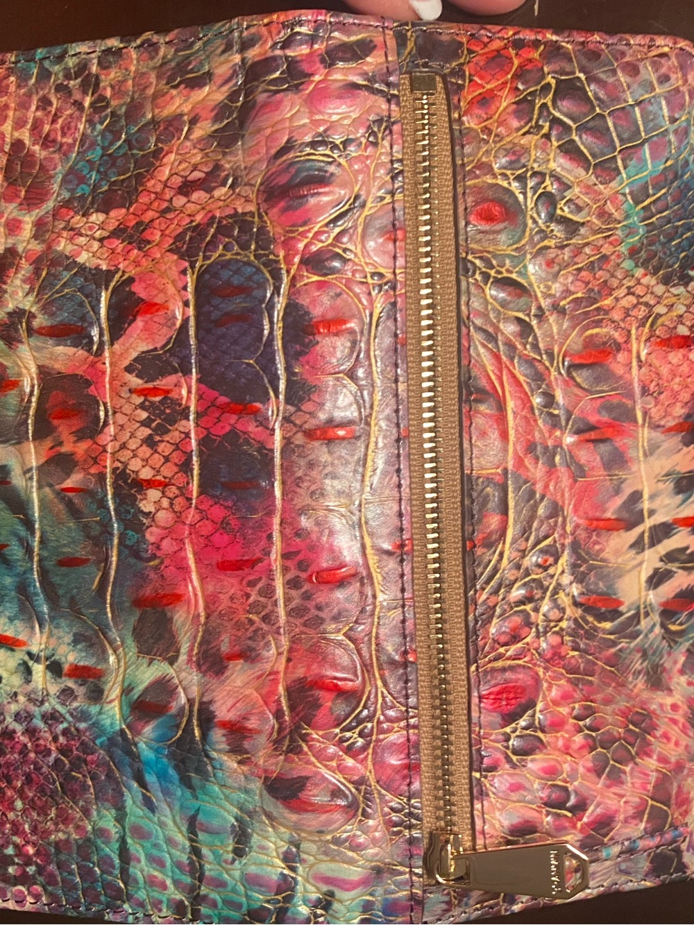 Brahmin small Caroline Shapeshifter and matching Addy wallet, EUC - Picture 7 of 8